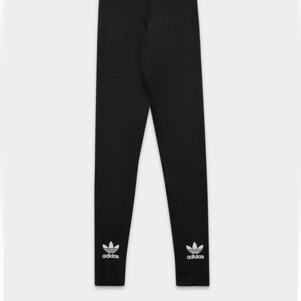 adidas Women's Trefoil Leggings, Black/Mini XS